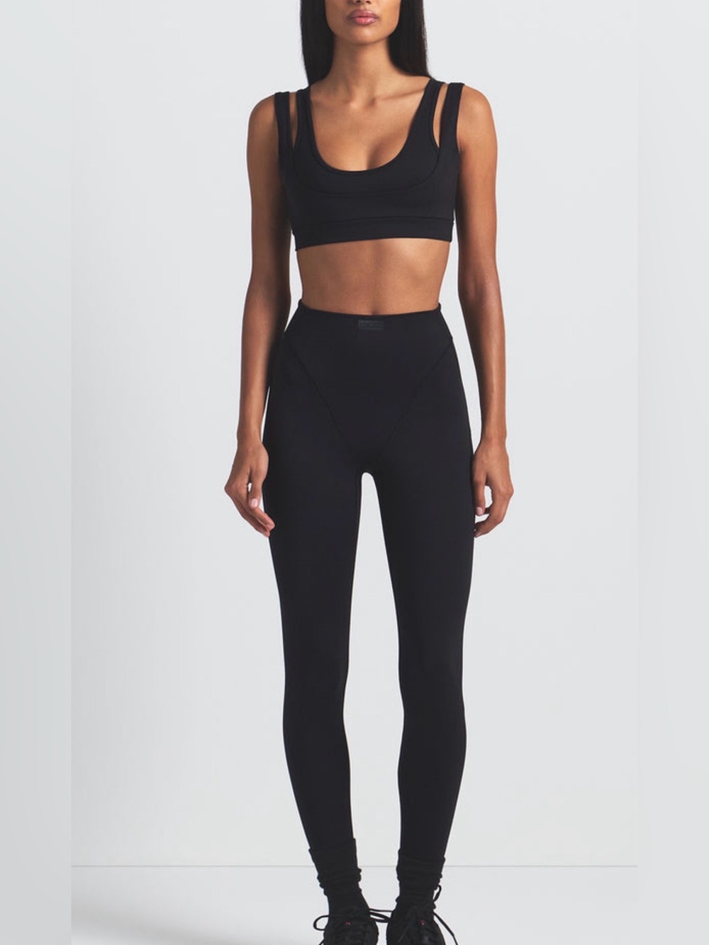 NIKE SKIMS MATTE V-PANEL LEGGING 26 INCH NWT 2X